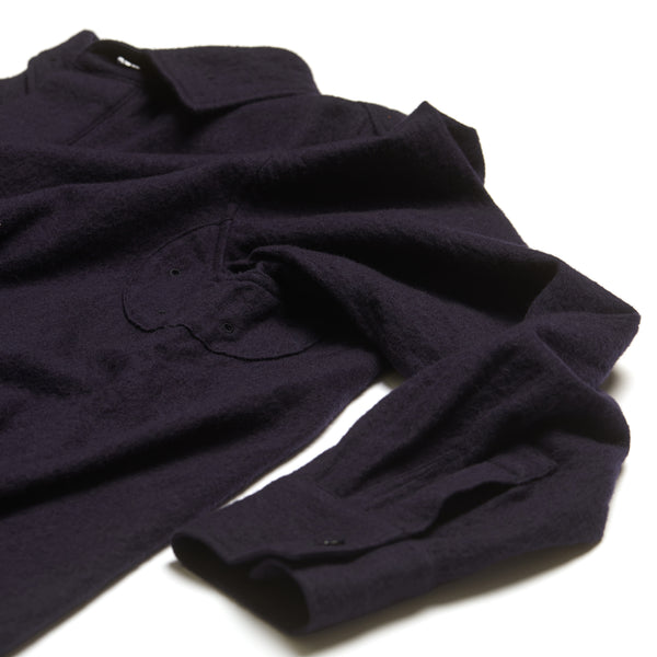 Yohei Navy Over Shirt : Pre-order