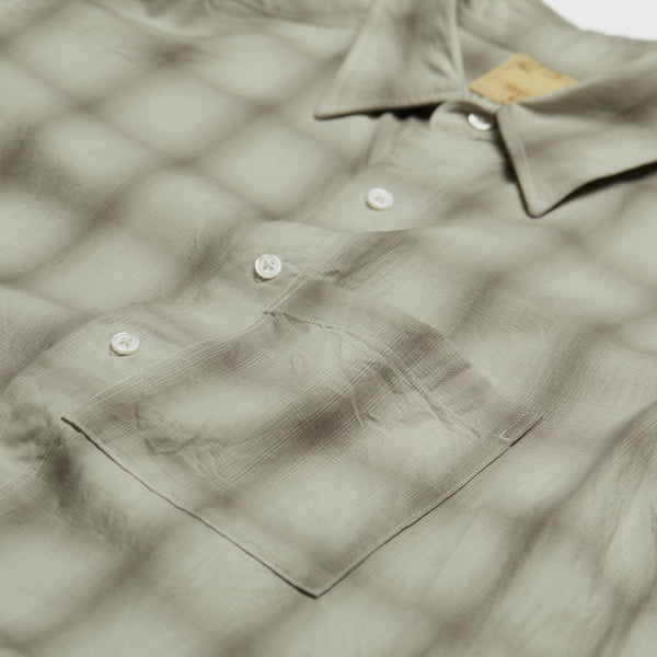 Ozu Tencel shirt Grey : Pre-order : S27