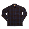 Ozu Heavy weight check shirt Blue