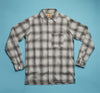 Ozu Check shirt Light Grey