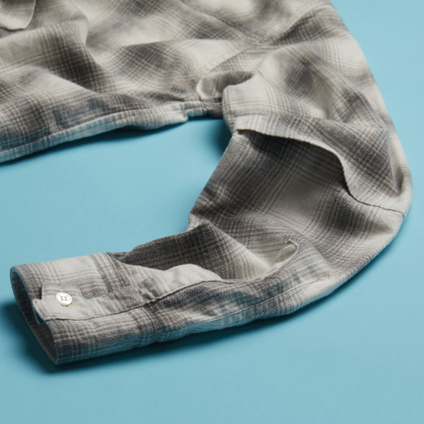 Ozu Check shirt Light Grey