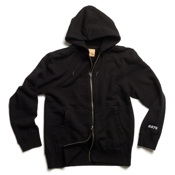 Miike Hood Sweatshirt Black : Athletic Fit