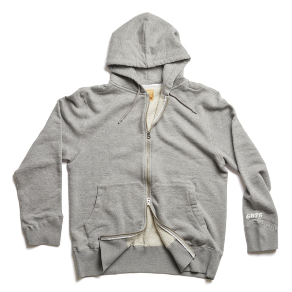Miike Hood Sweatshirt Grey : Athletic Fit