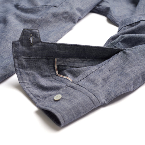 Ozu Chambray Shirt Blue :