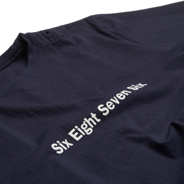 Oshima T-Shirt : Six Eight Seven Six Print
