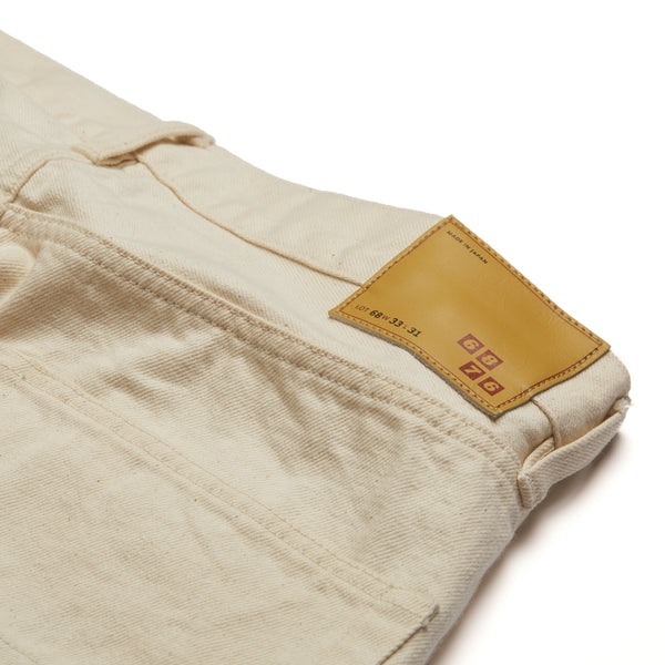 Okamoto  selvedge Ivory Jean : Pre-Order :Payment 1
