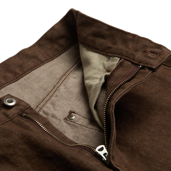 Okamoto Brown selvedge Jean : Pre Order : Payment 1